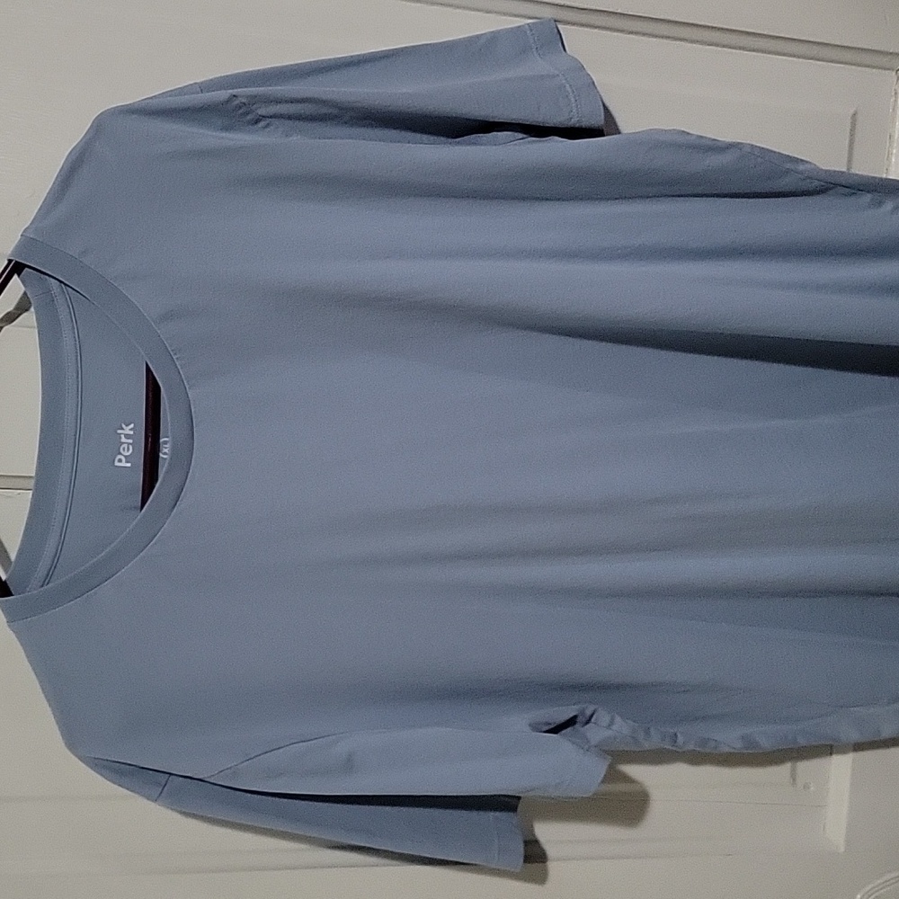 Lt. blue Perk tee shirt